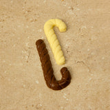 Milk and White Choc Candy Cane