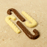 Milk and White Choc Candy Cane