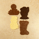 Dark Chocolate Santa