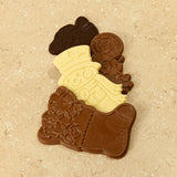 Dark Chocolate Santa