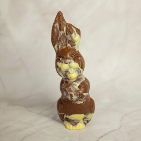 Smiling Boy Bunny - Marbled Chocolate