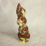 Smiling Boy Bunny - Marbled Chocolate