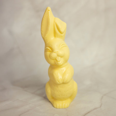 Smiling Boy Bunny - White Chocolate