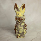Smiling Girl Bunny - Marbled Chocolate