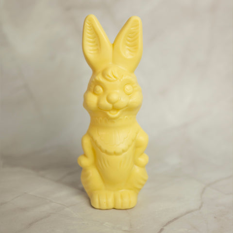 Smiling Girl Bunny - White Chocolate